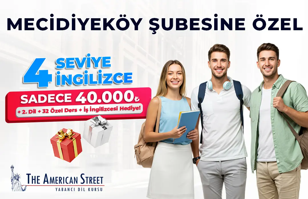 Mecidiyeköy Şubesine Özel İngilizce Eğitimi