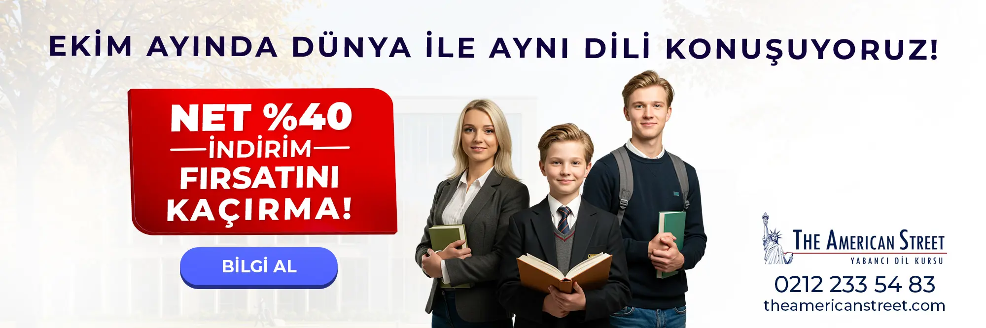 Ekim Ayında Dünya ile Aynı Dili Konuşuyoruz!