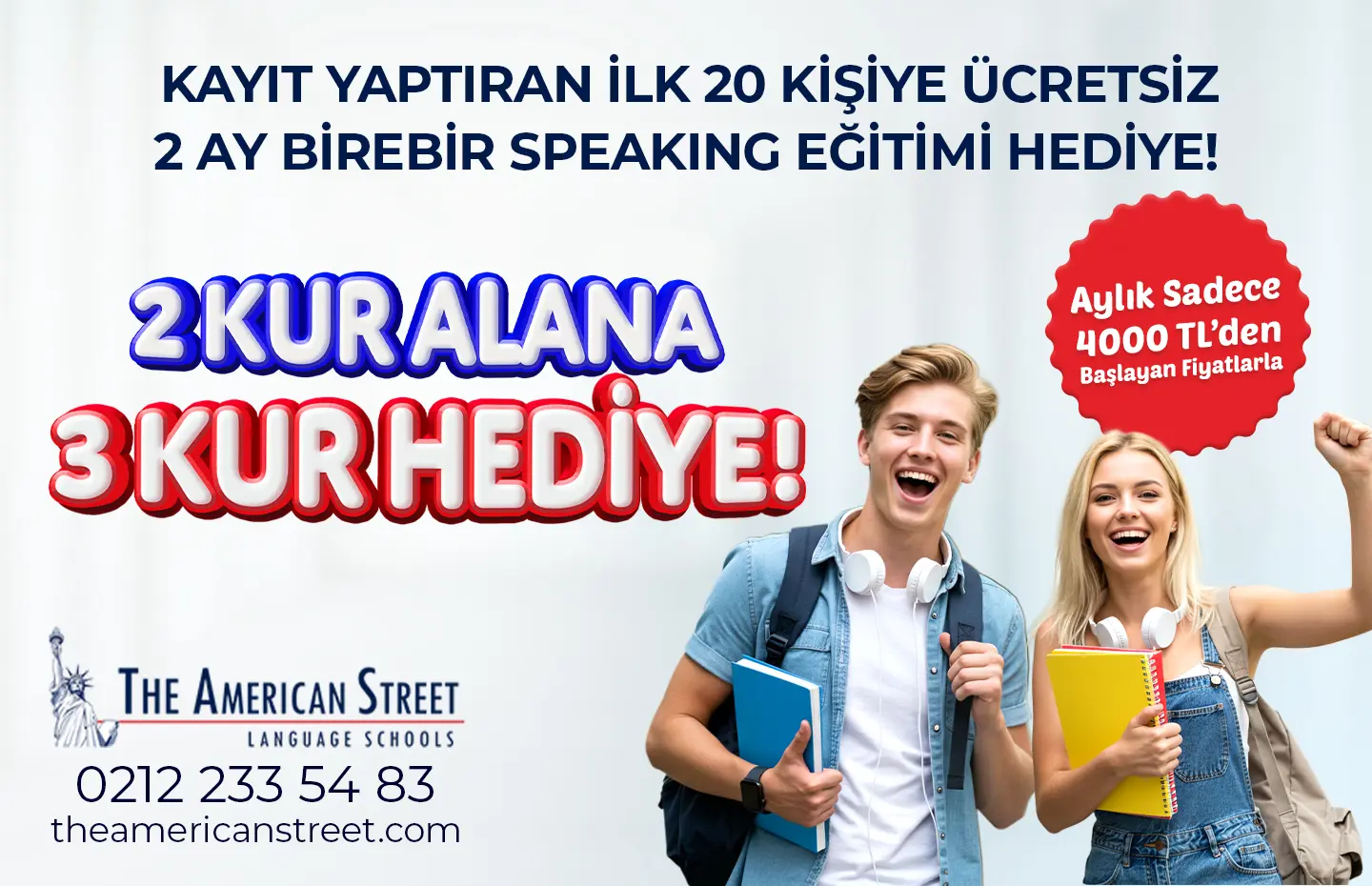 2 Kur Alana 3 Kur Hediye